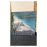 Tin Burlington sign repro