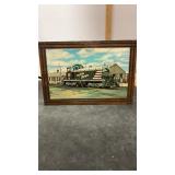 Railroad Framed picture ï¿½Way of the Zephyrsï¿½
