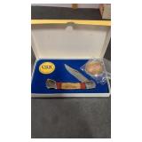 CSX Conrail Merger Folding Knife, button, &