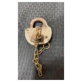 Adlake Railroad key and lock
