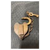Railroad lock and key