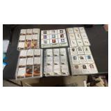 Misc group of binder pages with various style
