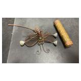 Aprox. 7.75ï¿½ vintage kaleidoscope & hanging art