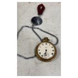 Smith Empire Pocket Watch, Cracked Face