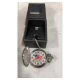 Twin Towerw Patriot Pocket Watch
