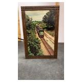 Railroad Framed picture Burlington Northern