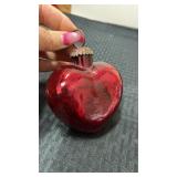 Antique German heart   Kugel  Christmas ornament