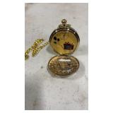 Happy Birthday Pocket Watch & Chain