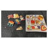 Miscellaneous group of pins