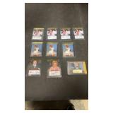 10 Various Top Deck Trading Cards with Top Deck