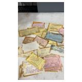 Vintage Railroad Tickets, 1940s-on, Pennsylvania