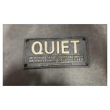 Cast QUITE sign approx 8ï¿½x4ï¿½