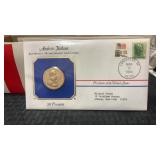 Andrew Jackson  7 th US presidential covers,