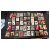 50 decks of playing cards.  Some sealed