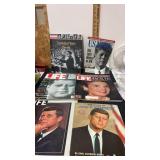 JFK MAGAZINES AND BOOK