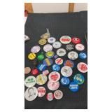 Miscellaneous group of pinbacks