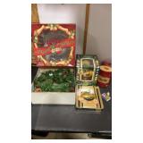 Misc. Decor M&M, Christmas Wreath, & more