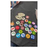 Group of railroad pins and more