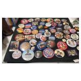 Group of miscellaneous political pin backs