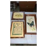 3 decorative wall art