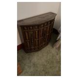 Entry table aprox. 36"x29.5"x13". With one drawer