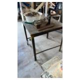 Homemade Jig Saw , Enamelware Bowl & Shop Table