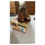 Brahma Rugged Leather Boots size 8.  Appear New