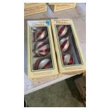 2 boxes of Christmas Classics Hand Decorated