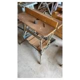 Vintage black and decker portable table with