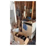 Misc. Shop items, hardware, cabinet, and more