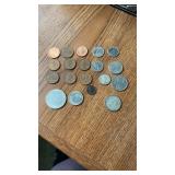 Misc. Group of  Foreign coins