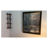 Hanging picture approx.34"x27.5"and 4 Heart