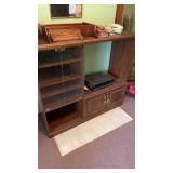 Entertainment  center  approximately  48 x 16 x
