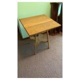 Handmade table aprox. 24"x24"x28"