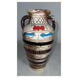 Folk art indigenous style vase