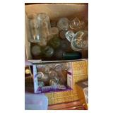 Misc. group of glassware Mugs, cups, & more