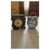 2 clocks.  Home decor