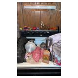 Miscellaneous stuff on top of stove