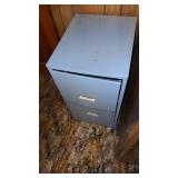 Metal 2 Drawer Filing Cabinet