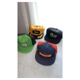4 miscellaneous seed hats Cargill  Garst and more