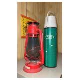 Red lantern and holiday thermas