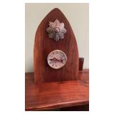 Handmade clock aprox. 12"x8" Howard Miller