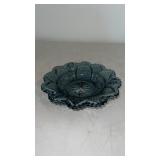 Fenton blue dish