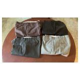 4 dress slacks size unknown (32-34?)