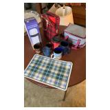 Mugs,  travel lunch boxes, thermos , & more
