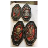 Vintage wall plaques