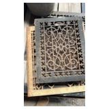 Group of metal crates