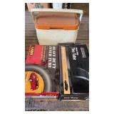 2 Tire Tubes in Boxes & Coleman Cooler