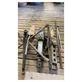 Car jacks , tire iron and more