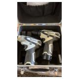 2 Makita drills. In hard case. No  charger  1